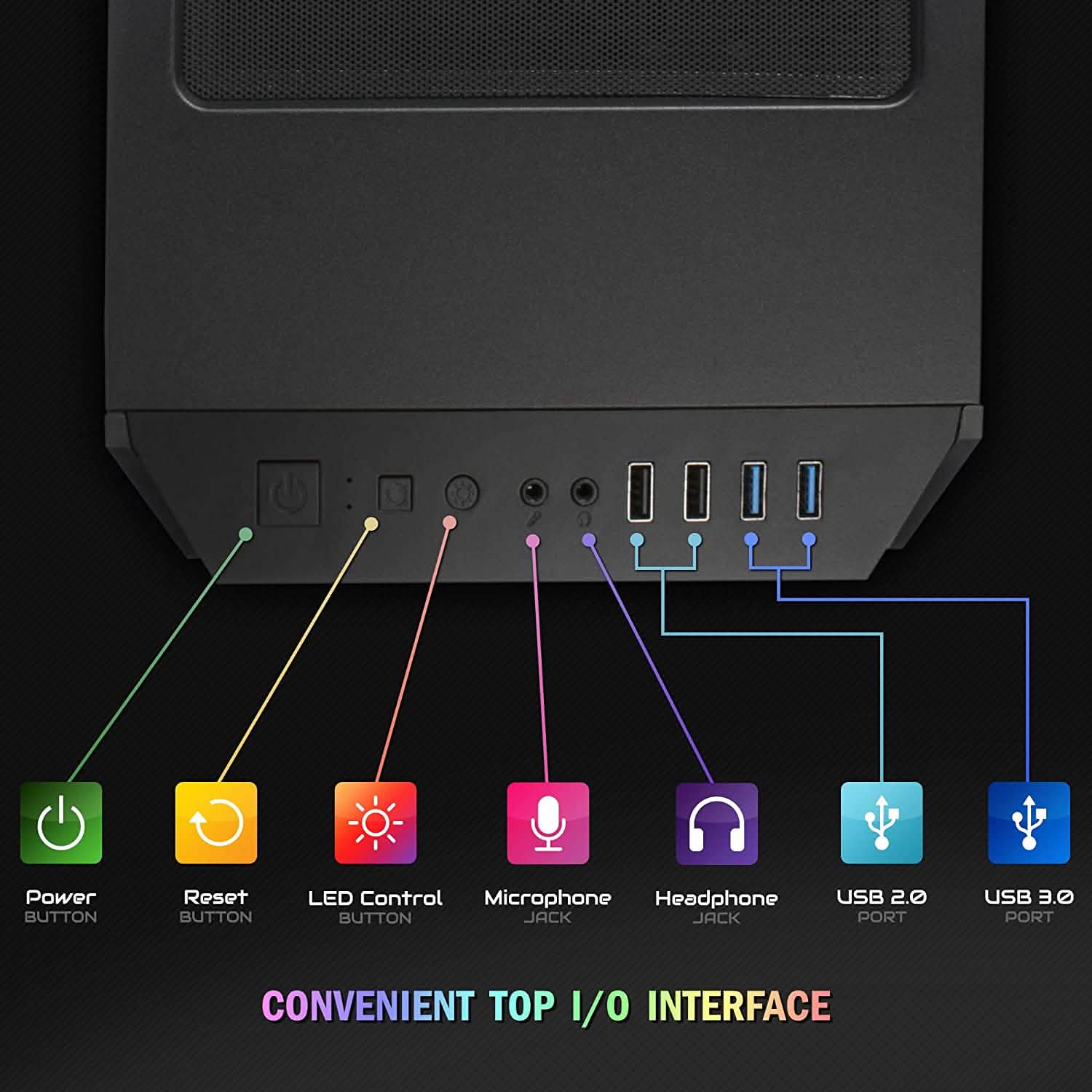 Periphio Phantom RGB Gaming Computer (Refurbished)