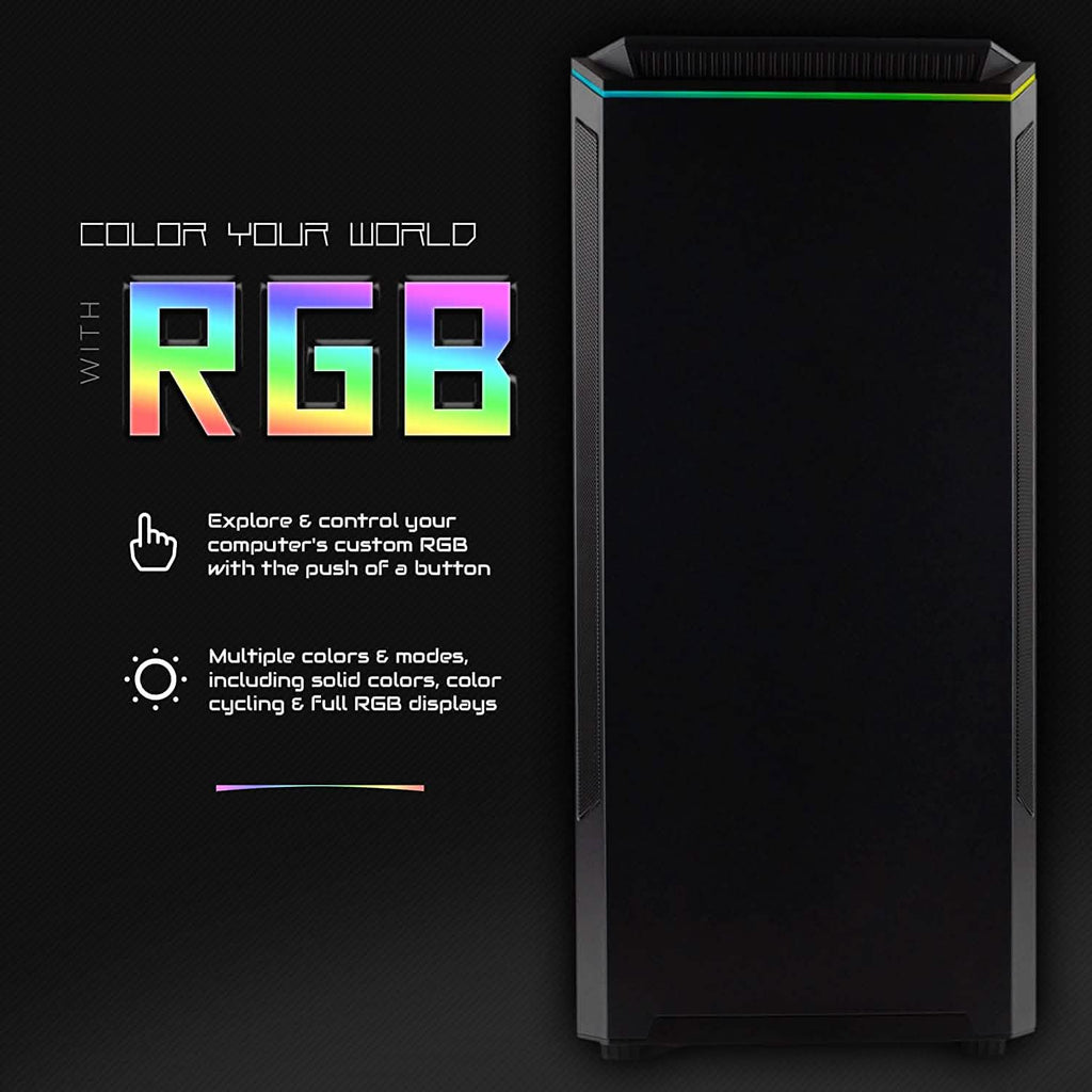 Periphio Reaper Gaming PC Computer 16GB RAM 500GB SSD (Refurbished)