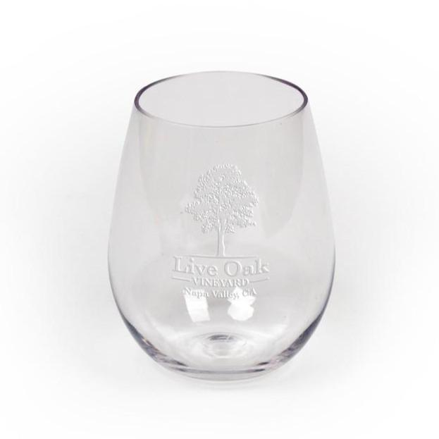 Personalized Stemless Wine Glass
