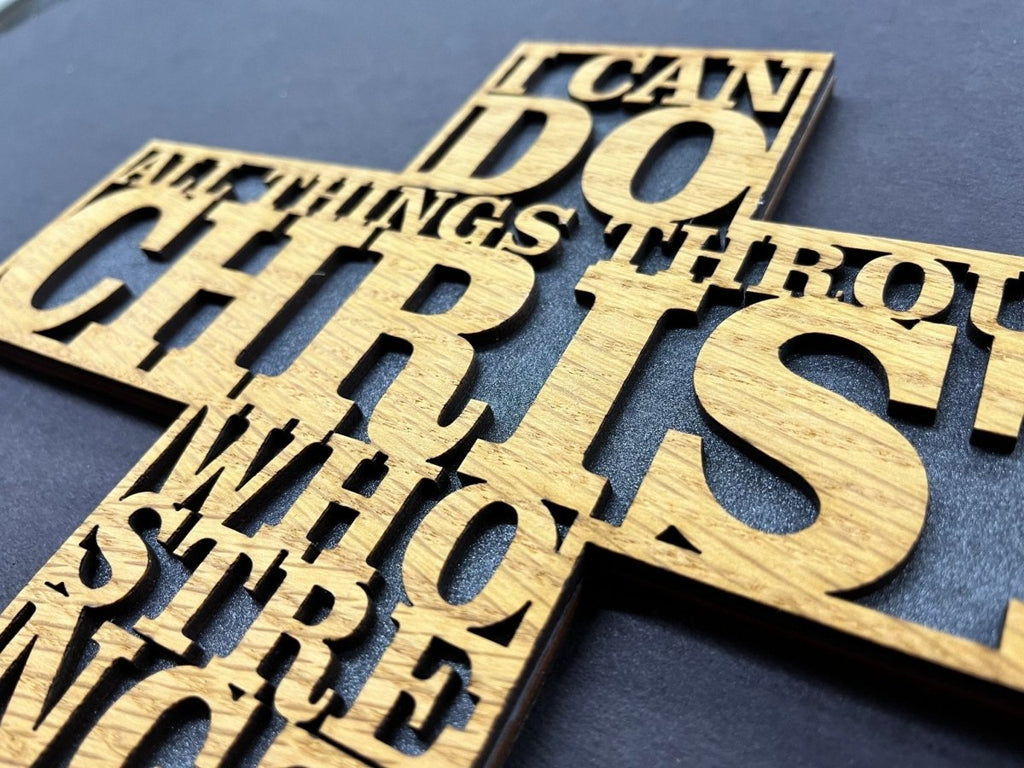 Philippians 4:13 I Can Do All Things Cross