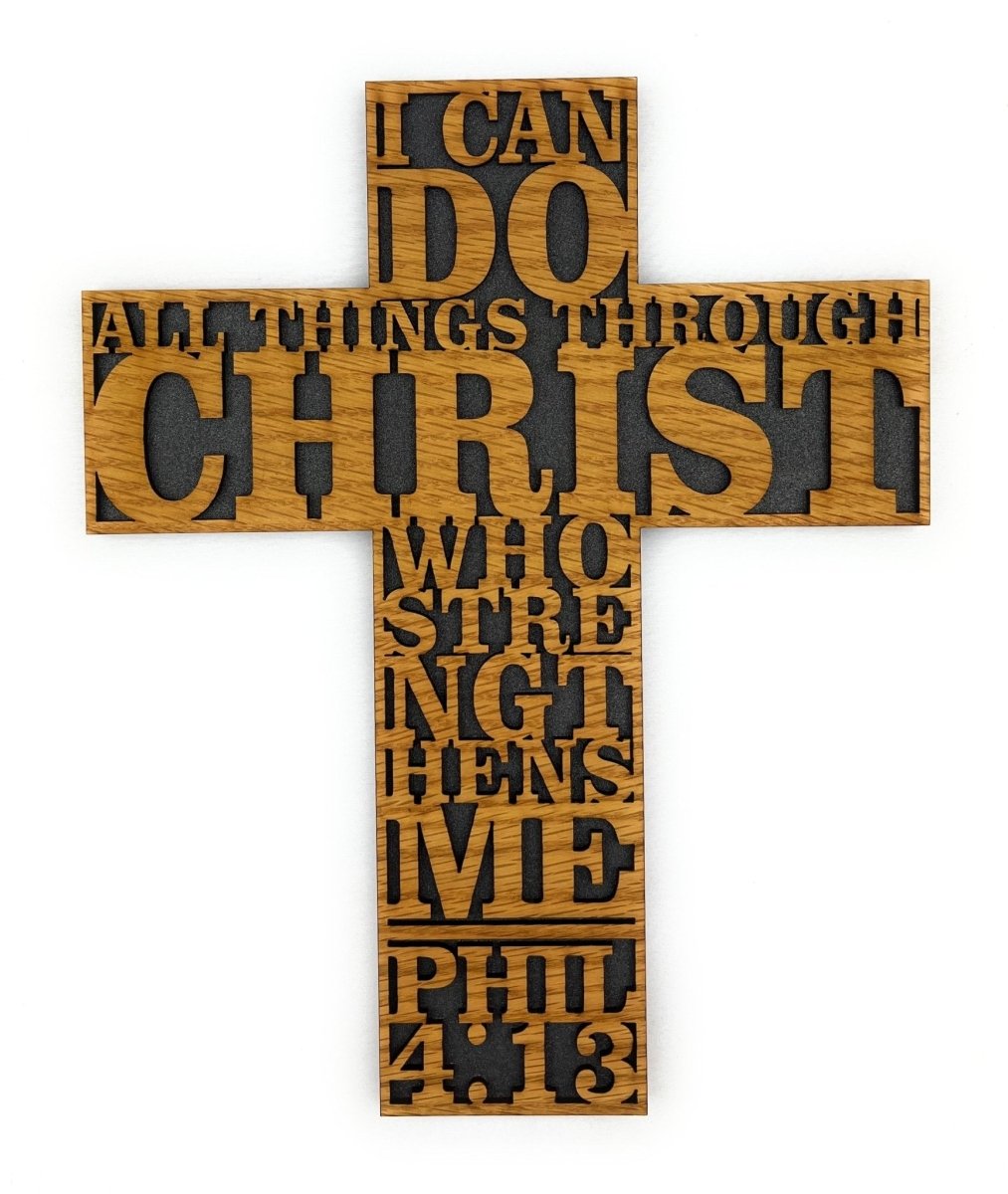 Philippians 4:13 I Can Do All Things Cross