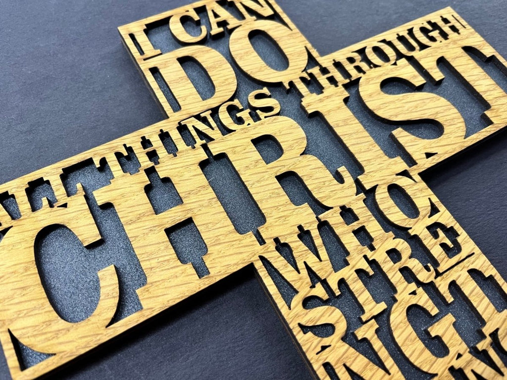 Philippians 4:13 I Can Do All Things Cross