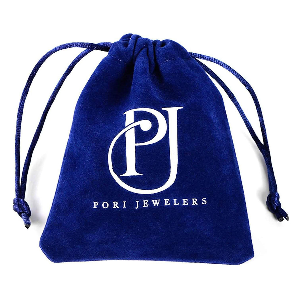 Pori Jewelers 925 Sterling Silver 2MM Twisted ROC Chain Necklace
