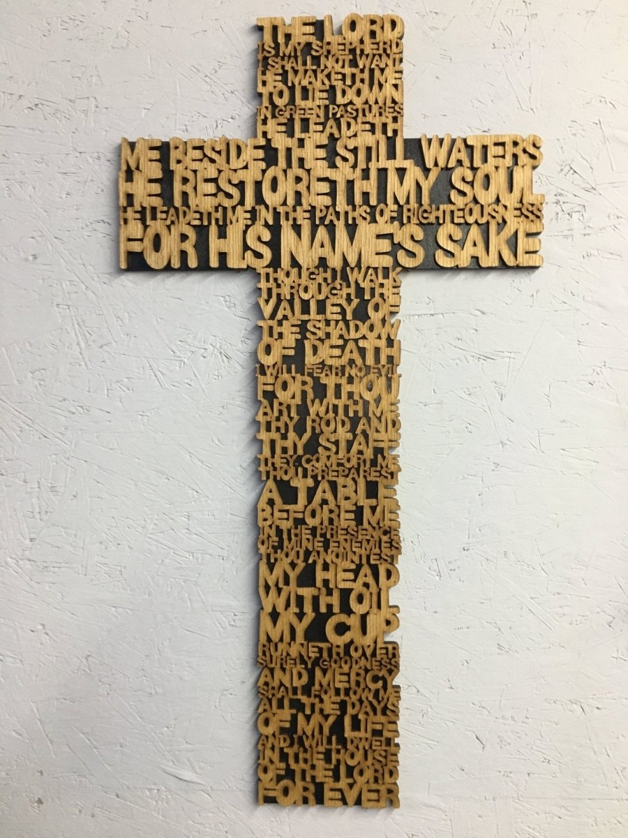 Psalm 23 Cross