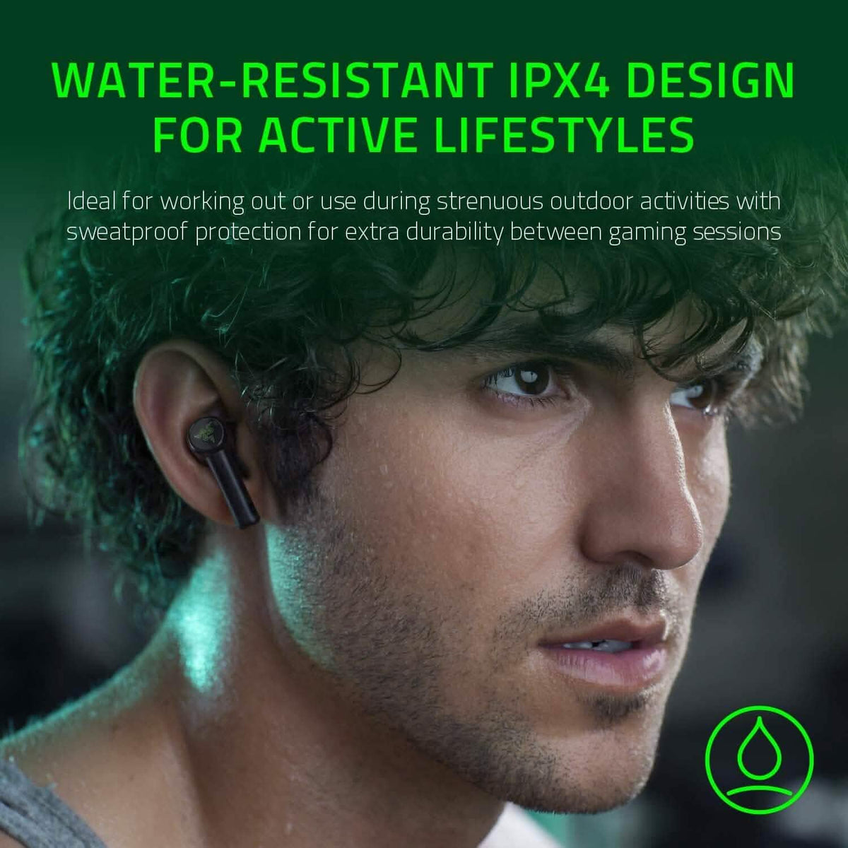 Razer Hammerhead 13MM Drivers True Wireless Bluetooth Gaming Earbuds (Refurbished)