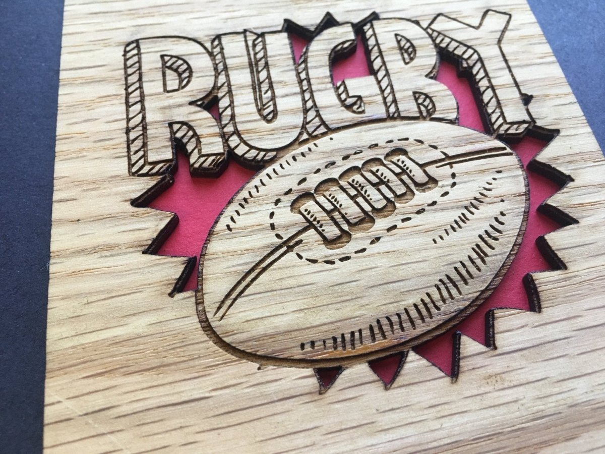 Rugby Picture Frame