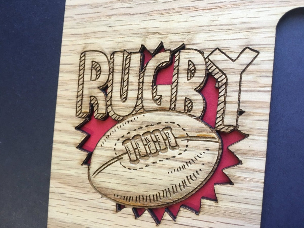Rugby Picture Frame