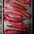 Red Burgundy Okra Seeds - 100 Non-GMO Heirloom Seeds - Abelmoschus esculentus - USA Seller
