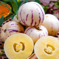 Pepino Melon Seeds - 10 Seeds - Melon Pear, Sweet Cucumber - Solanum muricatum