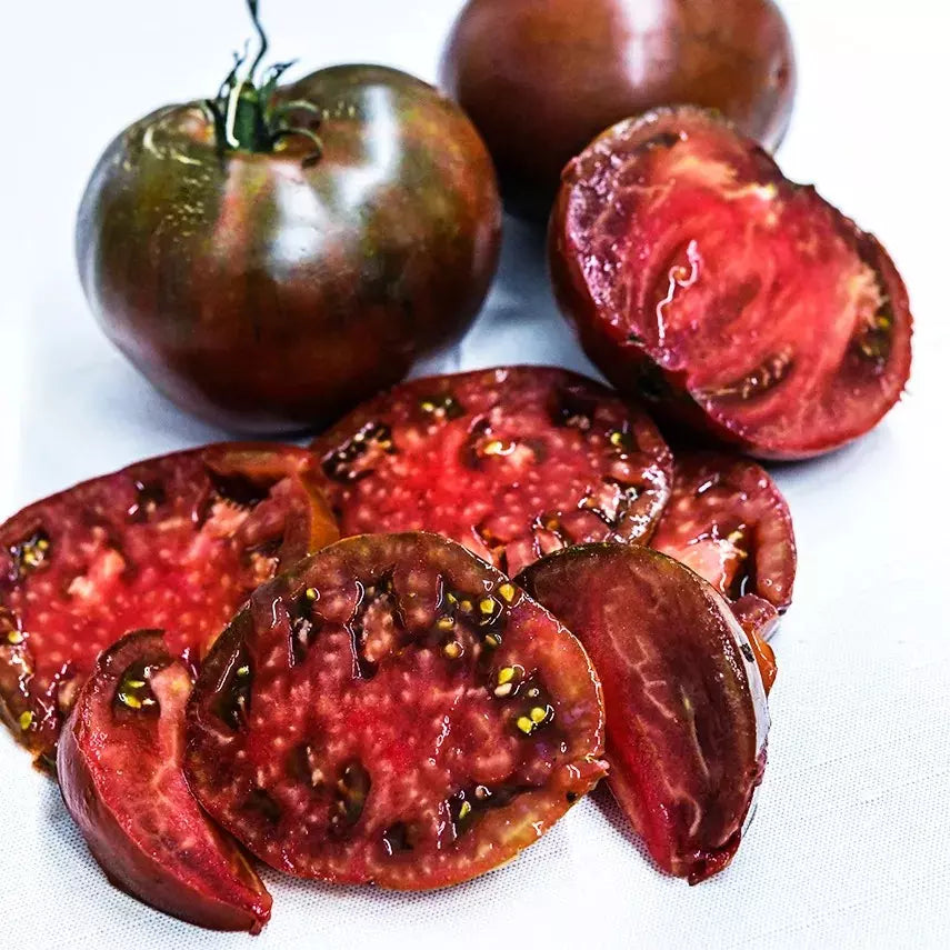 Paul Robinson Tomato Seeds - 10+ Heirloom, Organic, Non-GMO, Rare - Solanum lycopersicum