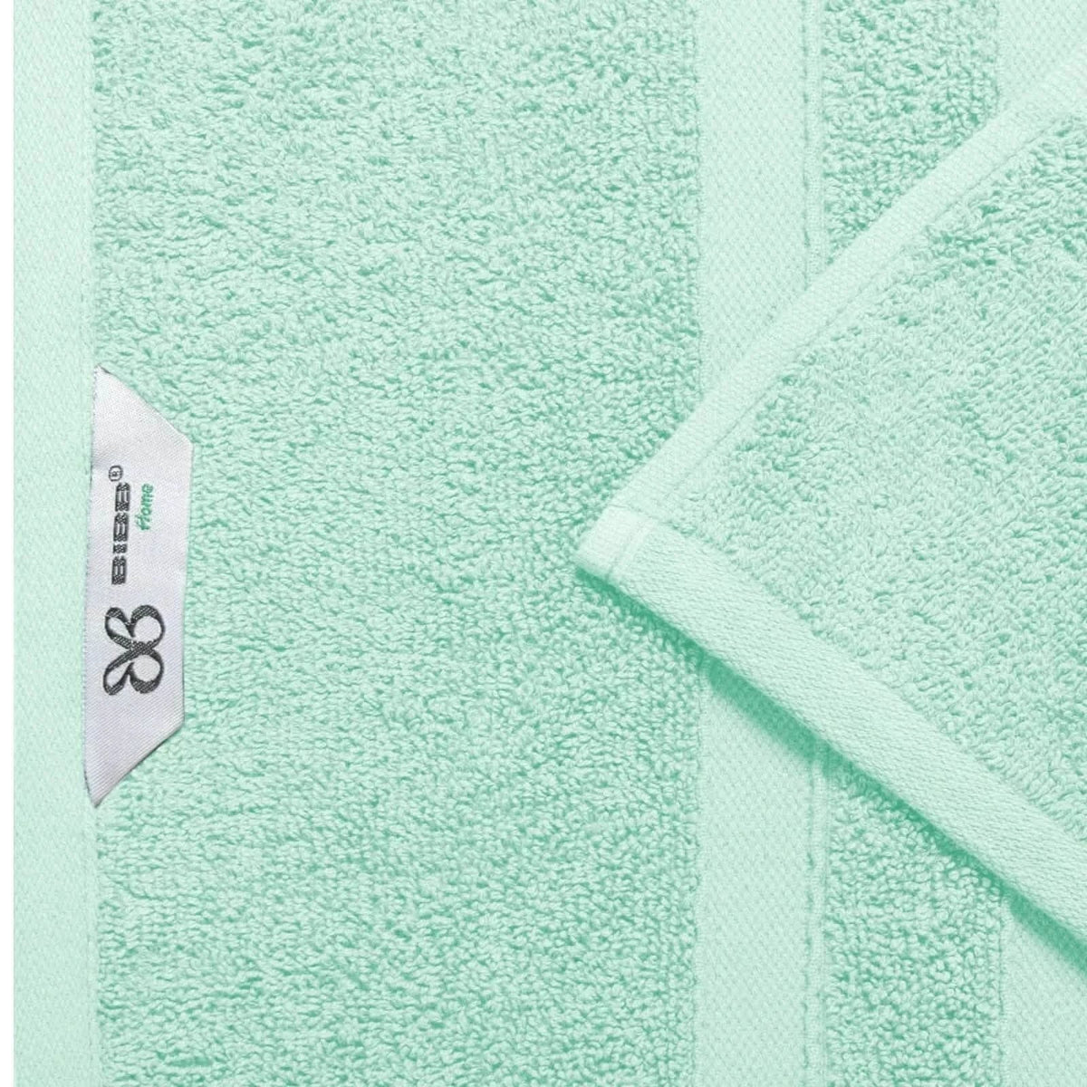 12-Piece Set: Bibb Home Zero Twist Egyptian Cotton Towel Set
