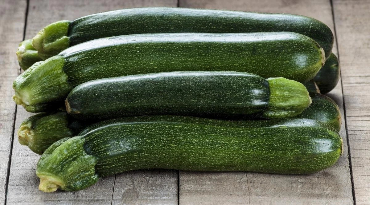 Spineless Perfection Zucchini Squash Seeds - 25+ Count - Heirloom Variety - Cucurbita pepo - USA Grown - Free Shipping
