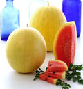 Golden Midget Watermelon Seeds - 24 Mini Heirloom Non-GMO Organic Seeds - Citrullus lanatus