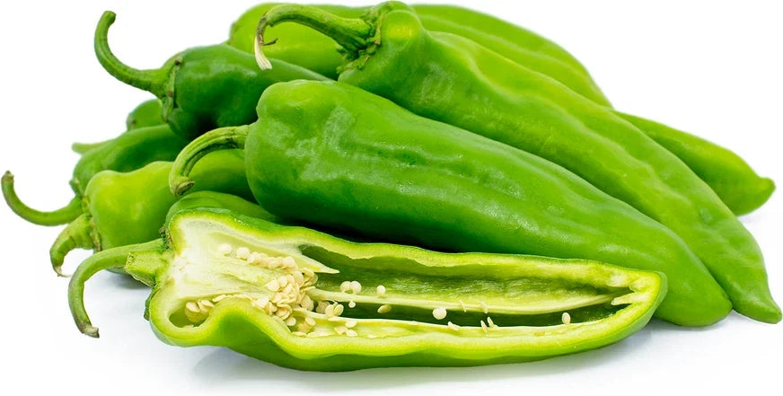 Anaheim Hot Chile Pepper Seeds - 25 Pack - Capsicum annuum - Non-GMO, Heirloom, Spicy Pepper Seeds by GroCo