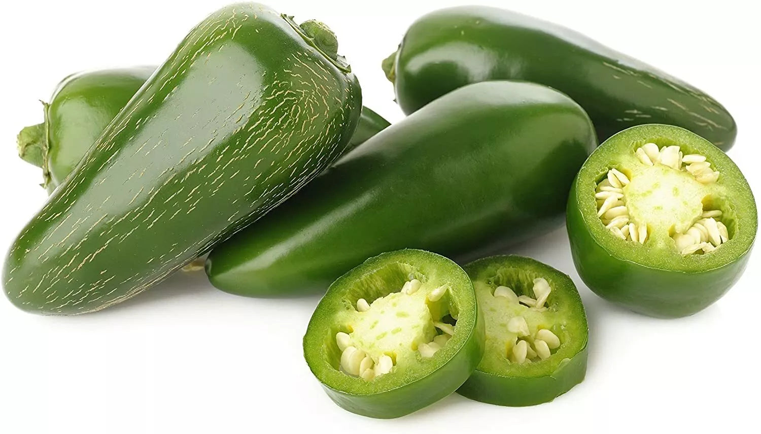 Jalapeno Pepper Seeds - 100 Count - Versatile Green Chili for Planting, Eating, and Seasoning - Capsicum annuum
