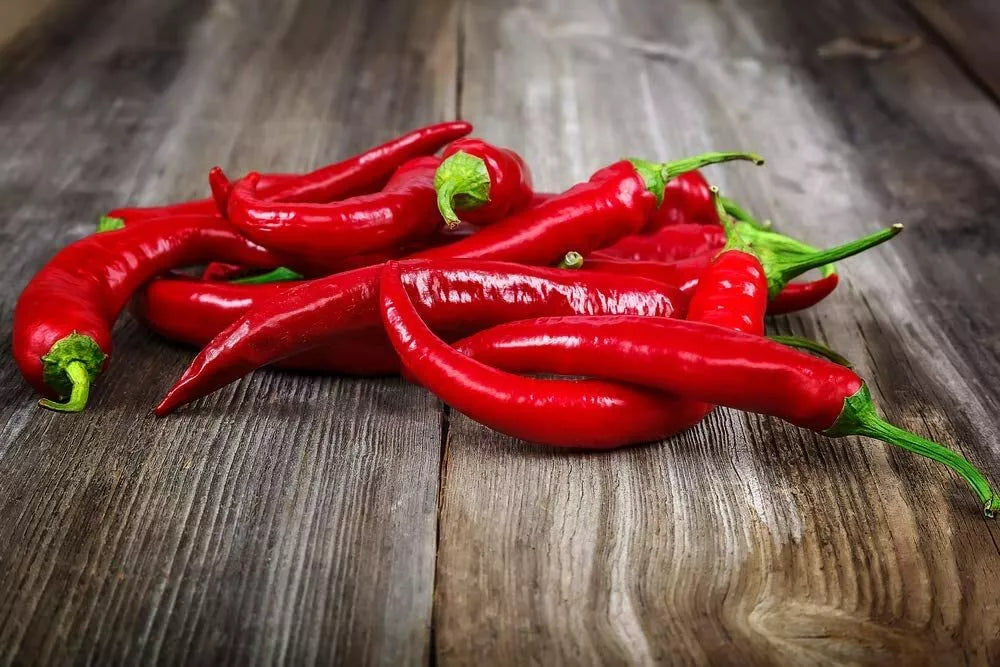 Red Hot Thai Pepper Seeds - 100 Count - Spicy Variety for Cooking - Capsicum annuum