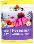 Wildflower Seeds Bulk 25,000 Count, 18 Varieties Non-GMO Flower Seeds, Pollinator Friendly, Burpee