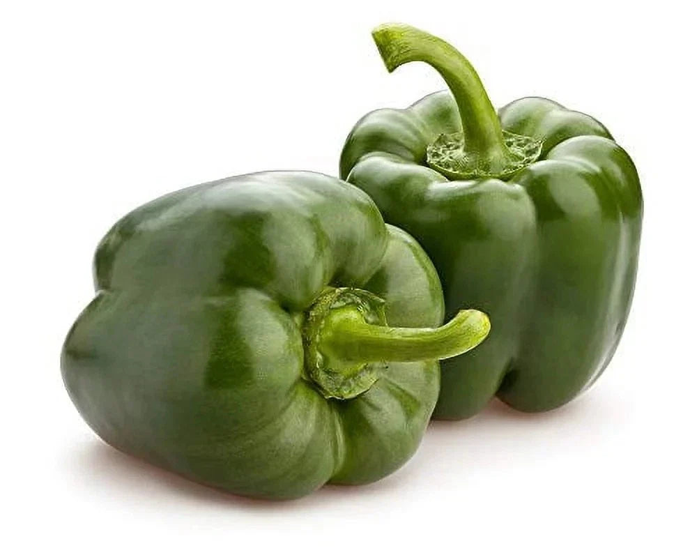 California Wonder Bell Pepper Seeds - 120+ Heirloom, Non-GMO - Fresh - Capsicum annuum