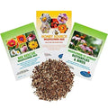 Wildflower Seeds Bulk - Pollinators Collection - Annual/Perennial Mix - Open-Pollinated Wildflower Seed Blend