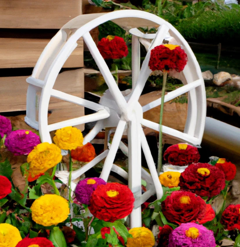 Zinnia Seeds - 200+ Pumila Pompon Mix - Cut and Come Again - Zinnia elegans