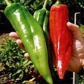 BIG JIM Pepper Seeds - 200+ Heirloom Organic Non-GMO Hot Peppers - Fresh Capsicum annuum