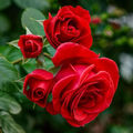 Eternity Red Rose Cuttings – 3 Unrooted Scions, Rare Deep-Red Rose Variety for Rooting or Grafting, Live Rosewood Stems