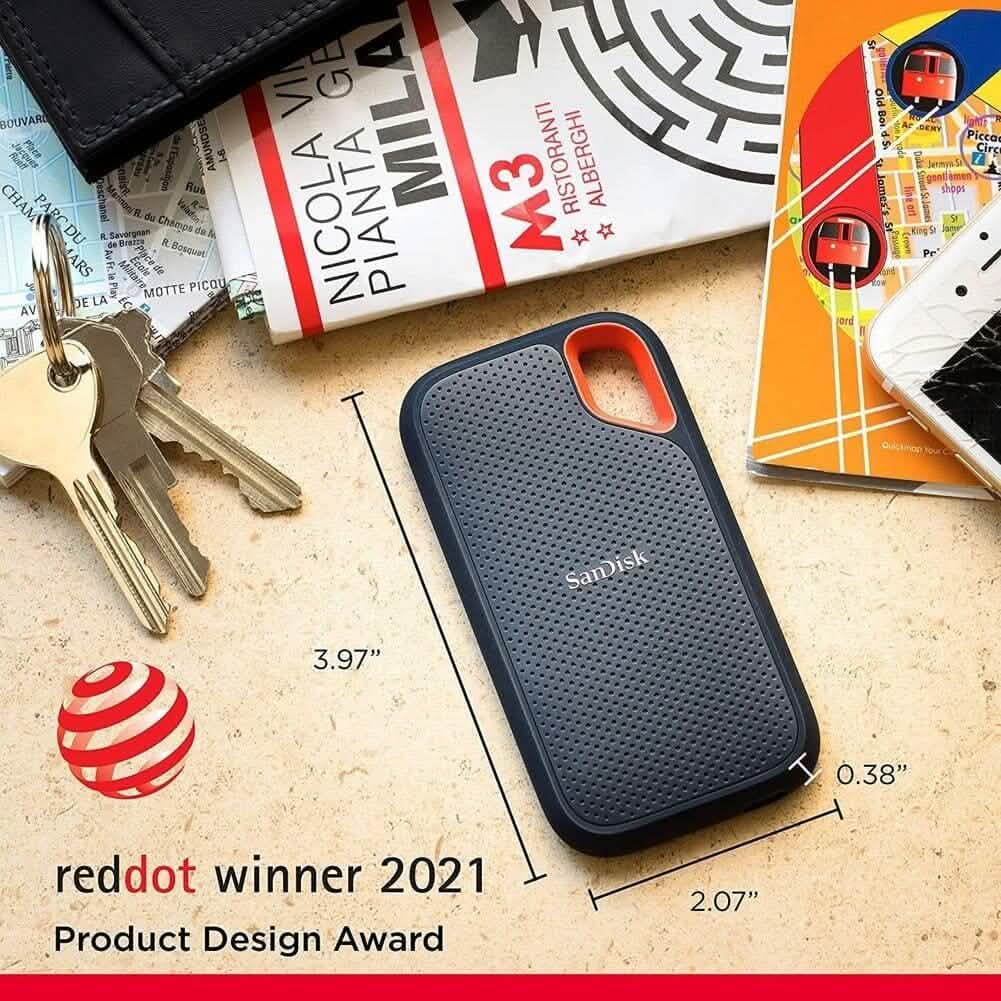 SanDisk 1TB Extreme Portable SSD  (Refurbished)