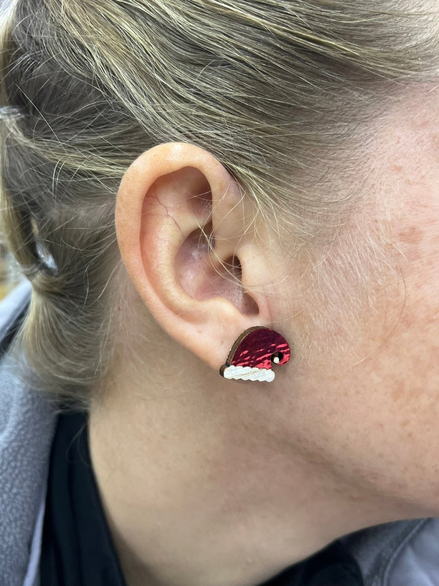 Santa Hat Earrings
