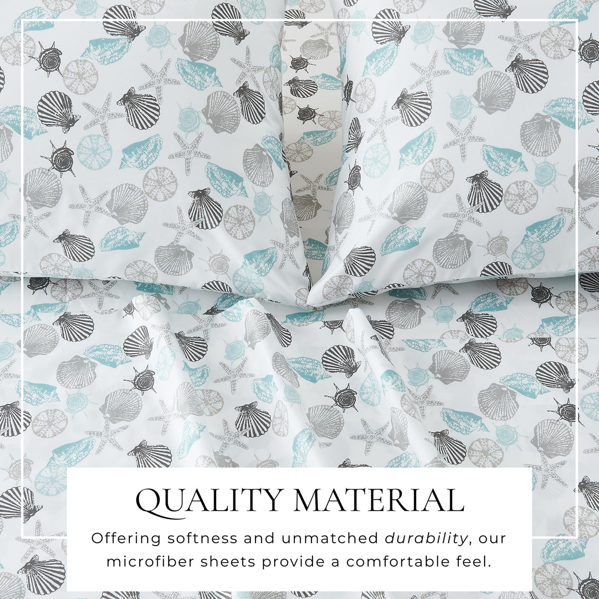 Coastal Printed Sheet Set - Newport Collection