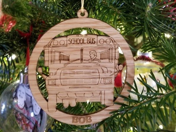 School Bus Driver Ornament