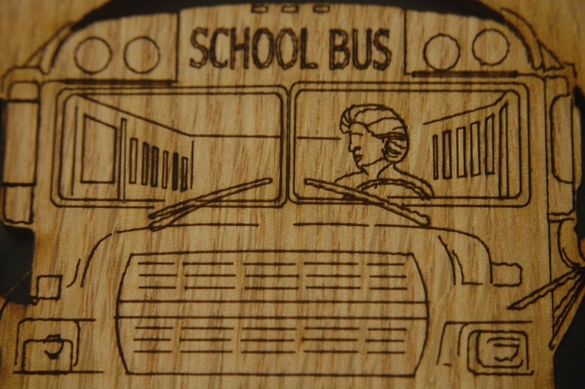 School Bus Driver Ornament