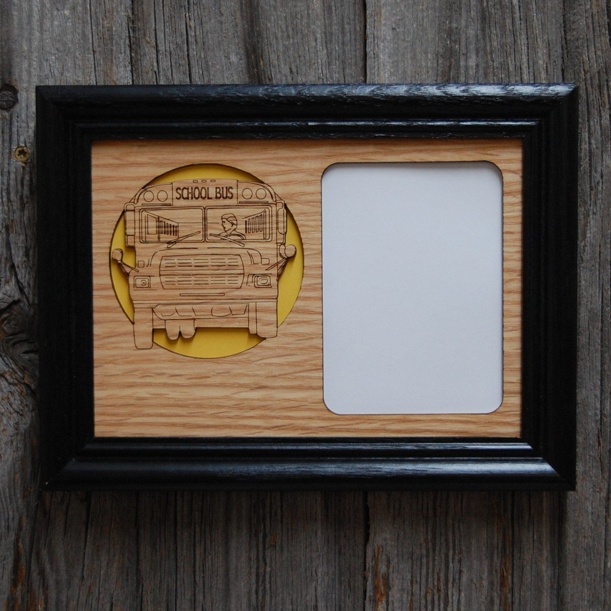 School Bus Driver Picture Frame