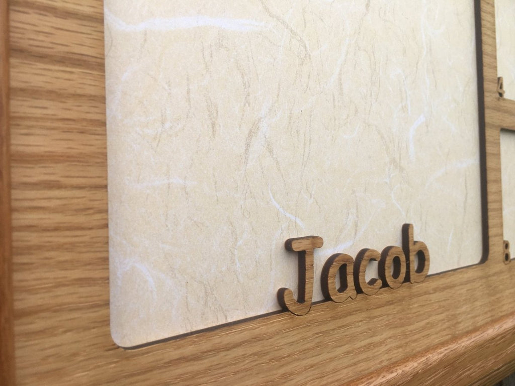 School Years Picture Frame 12"x28"