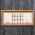 School Years Picture Frame 12"x28"