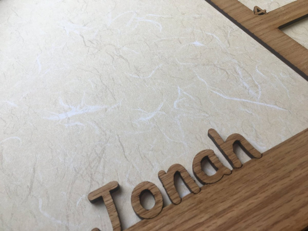 School Years Picture Frame 12"x28"