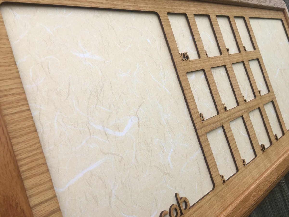 School Years Picture Frame 12"x28"