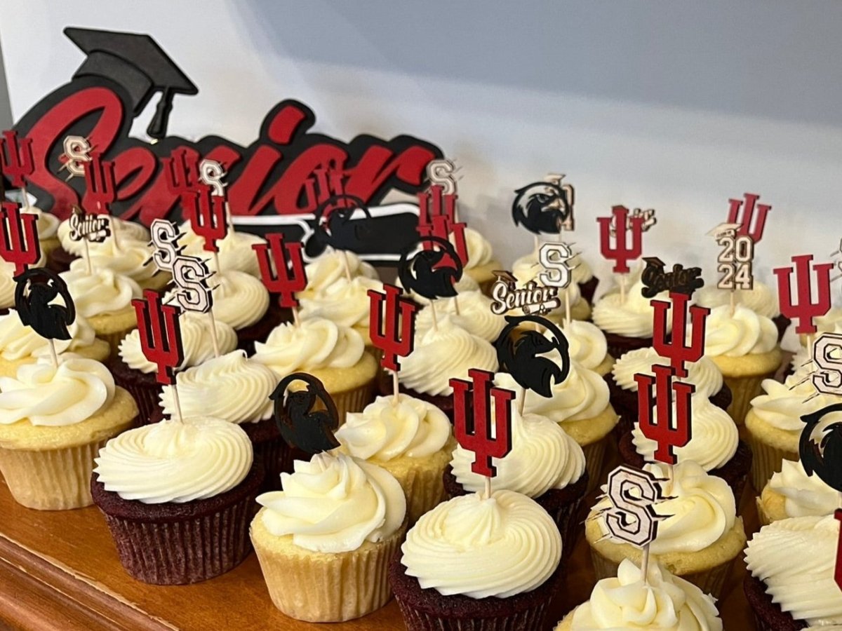 Senior Cupcake Toppers