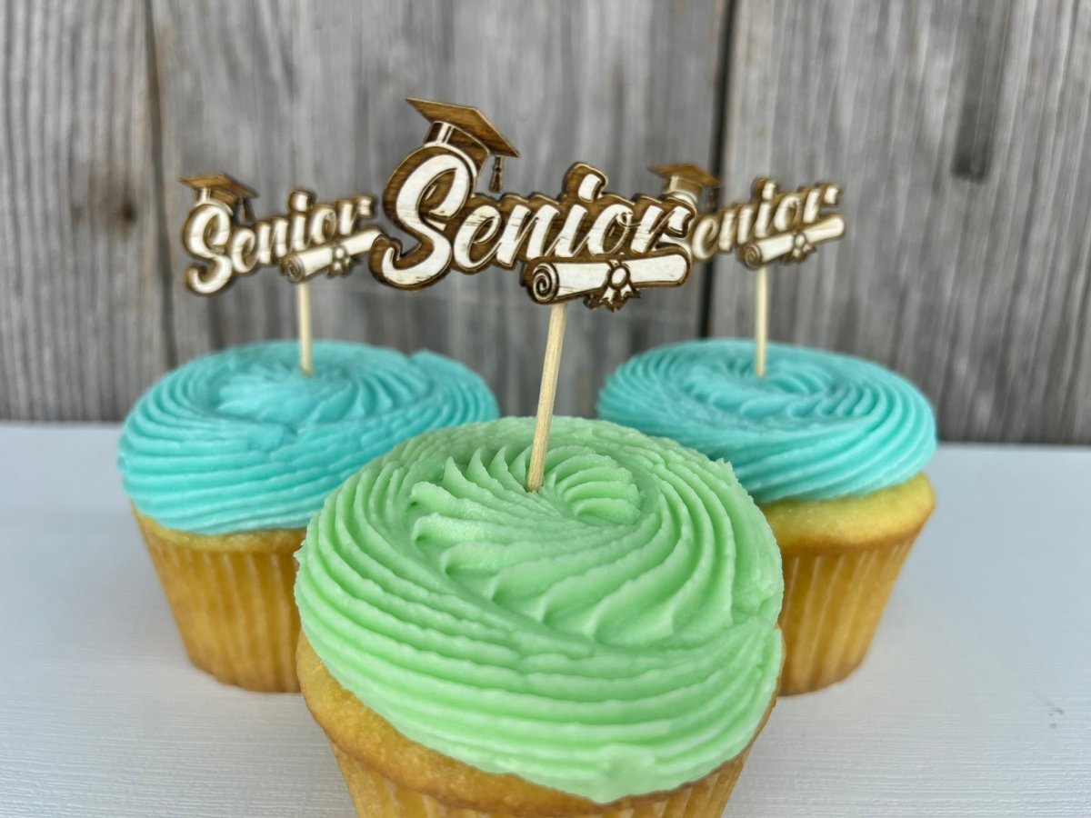 Senior Cupcake Toppers