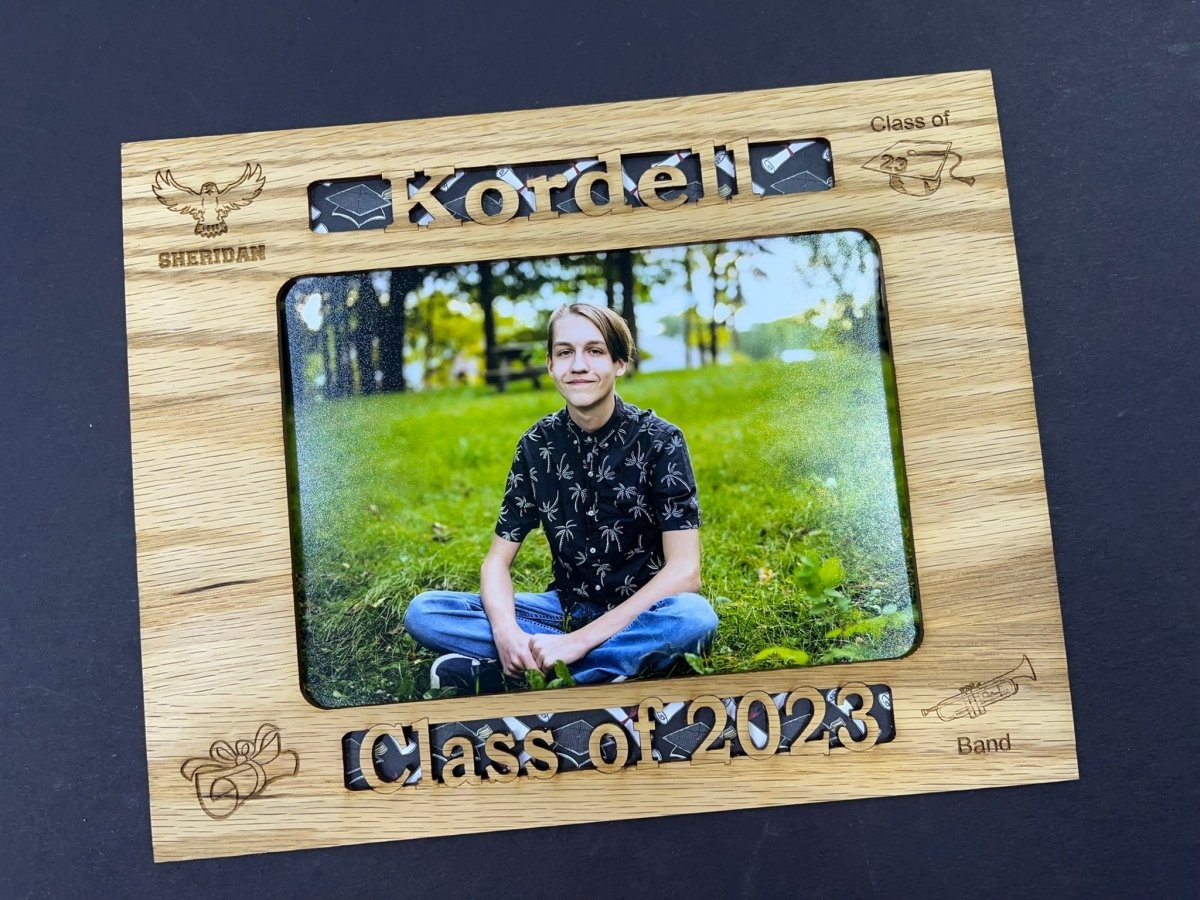 Senior Stats Graduation Picture Frame