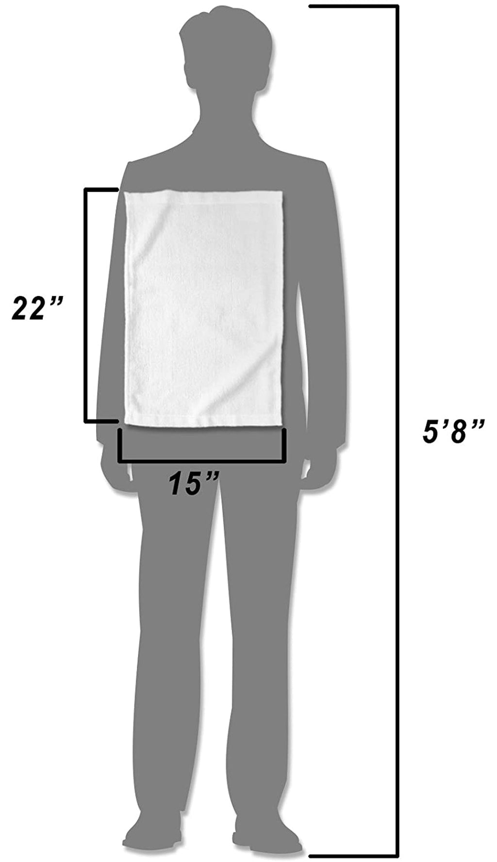 3dRose Image of There Will Be No Whining Moaning Or Crying - Towels (twl-311833)