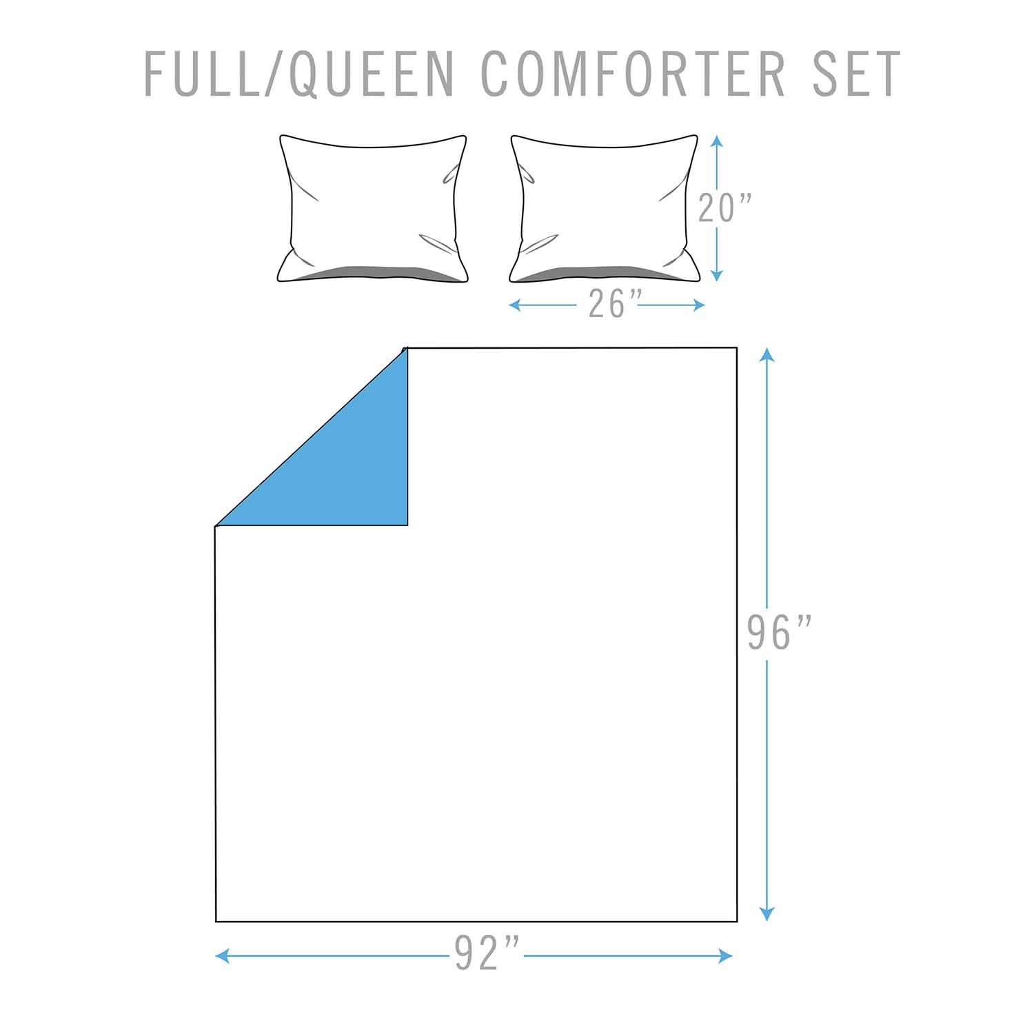 Sloane Street Arboretum Floral Comforter Set