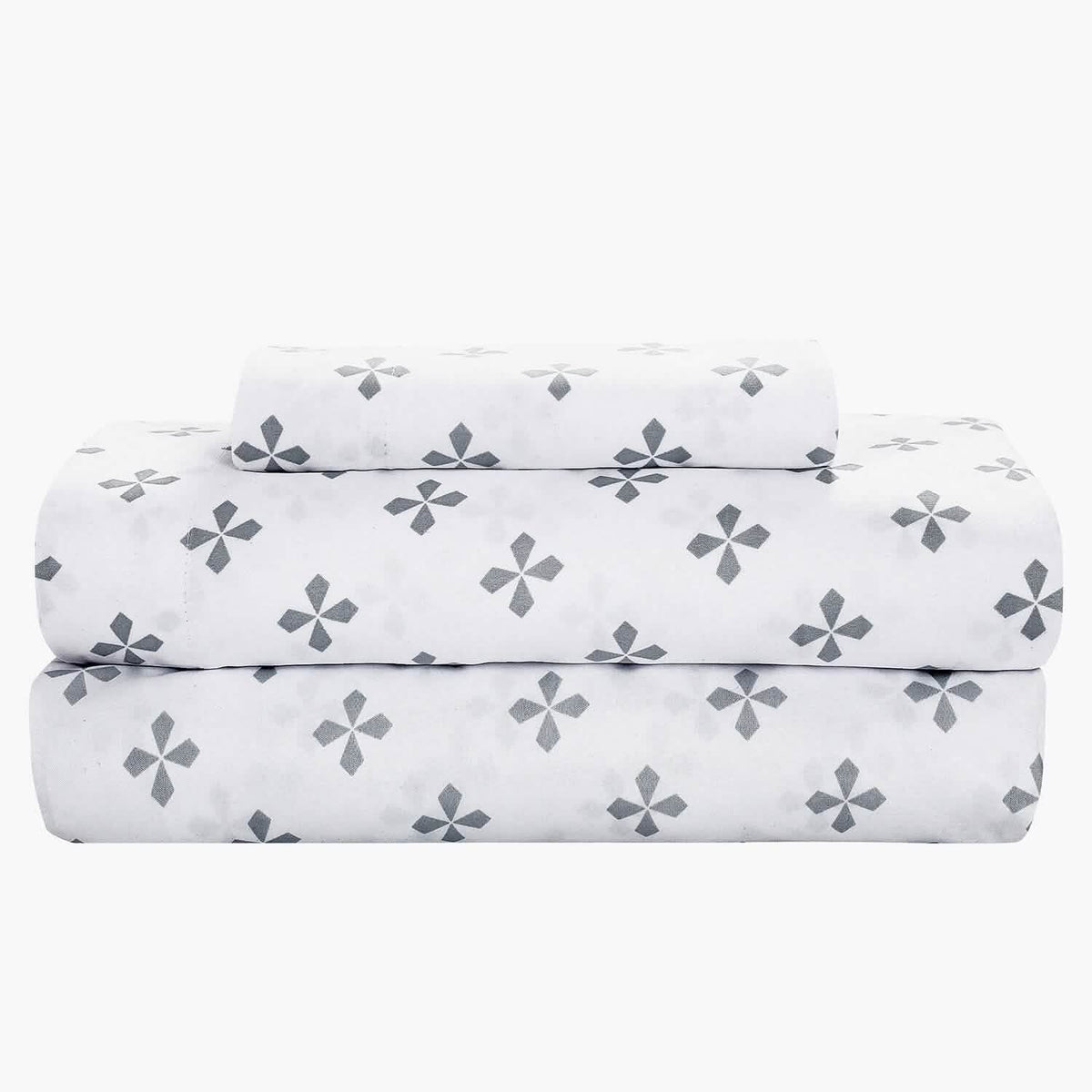 Sloane Street Ogee Bed in a Bag with Solid Reverse Comforter