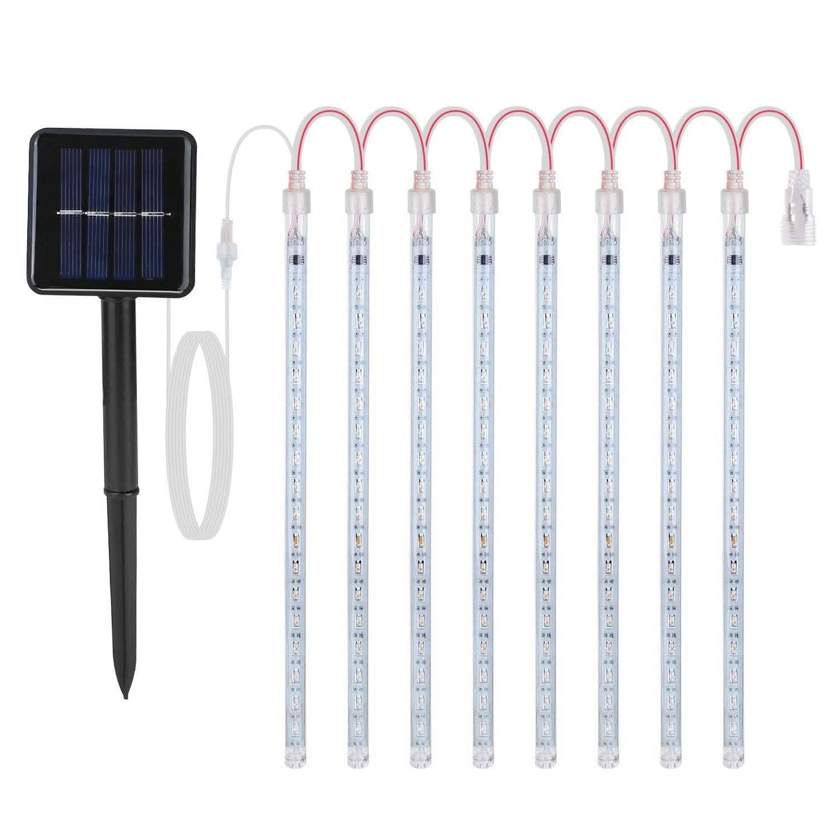 Solar Powered Meteor Shower String Light