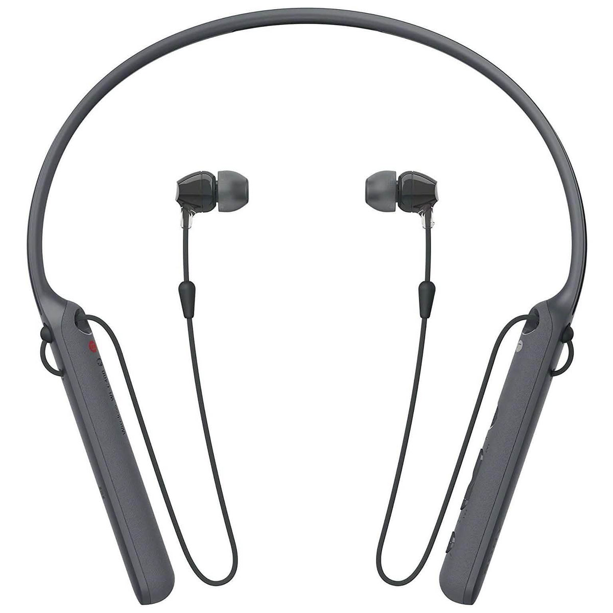 Sony - C400 Wireless Behind-Neck in Ear Headphone - Black (Refurbished)