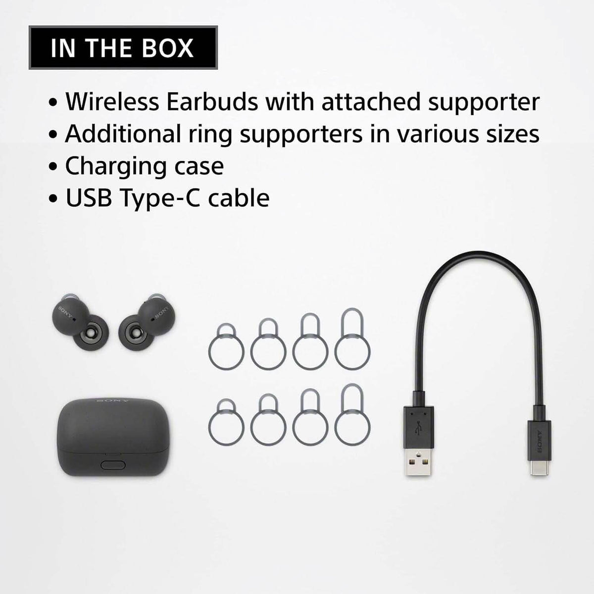 Sony LinkBuds Truly Wireless Earbud Headphones (Refurbished)
