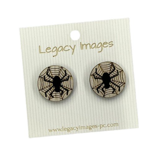 Spider Web Earrings