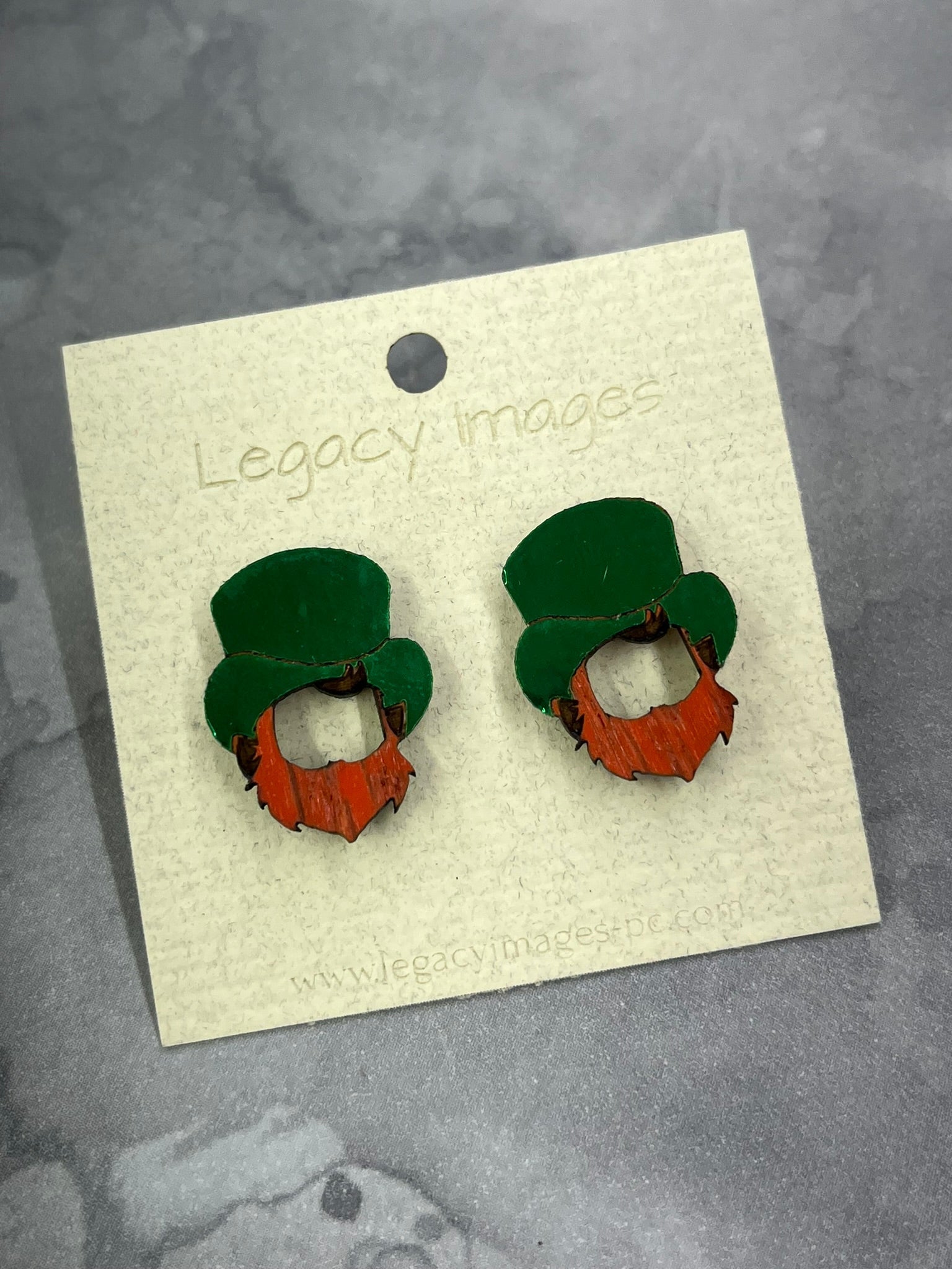 St. Patrick's Day Leprechaun Earrings