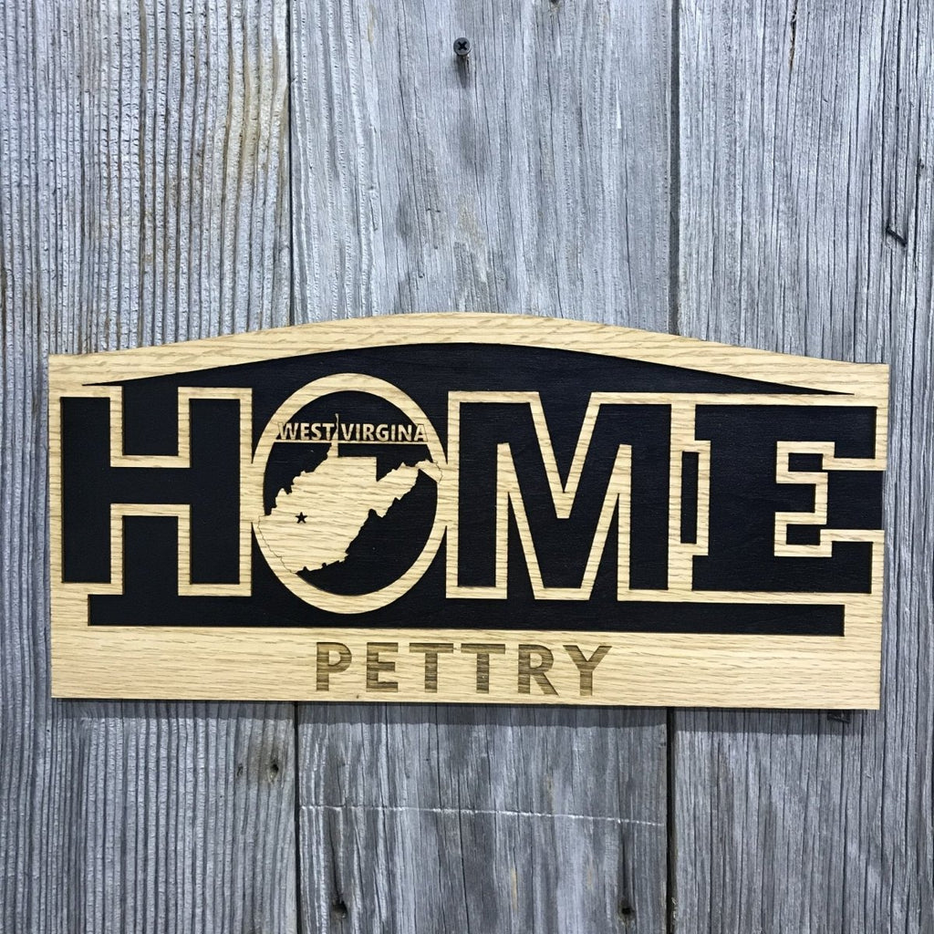 State Home Sign Décor