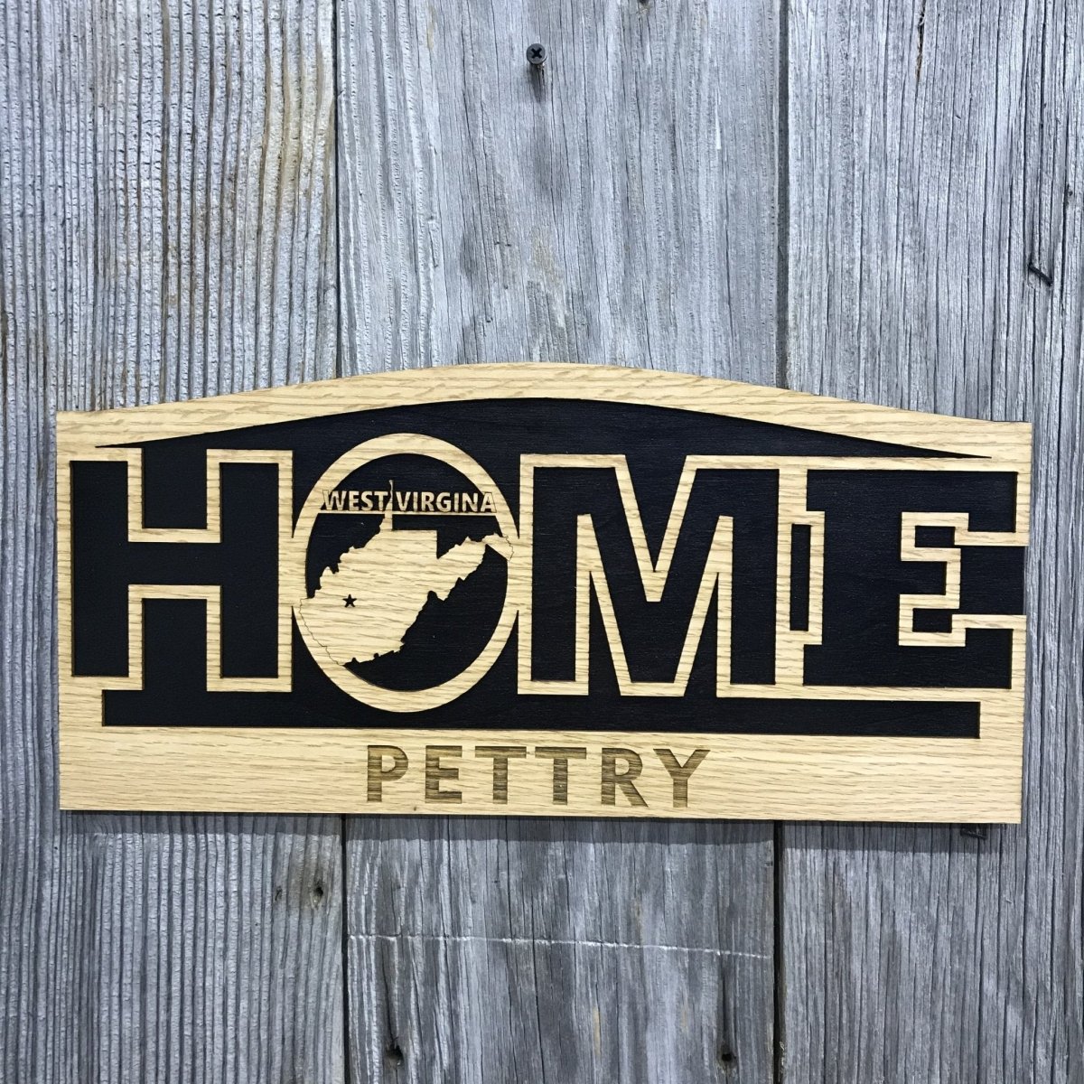 State Home Sign Décor