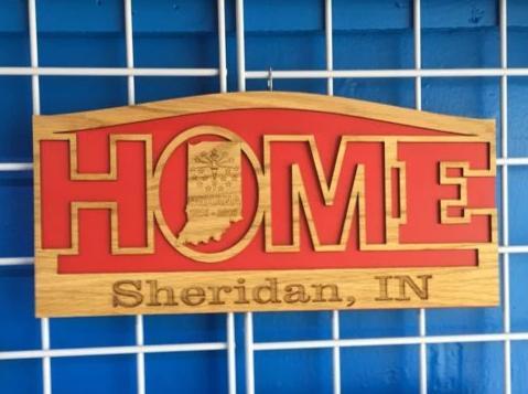 State Home Sign Décor